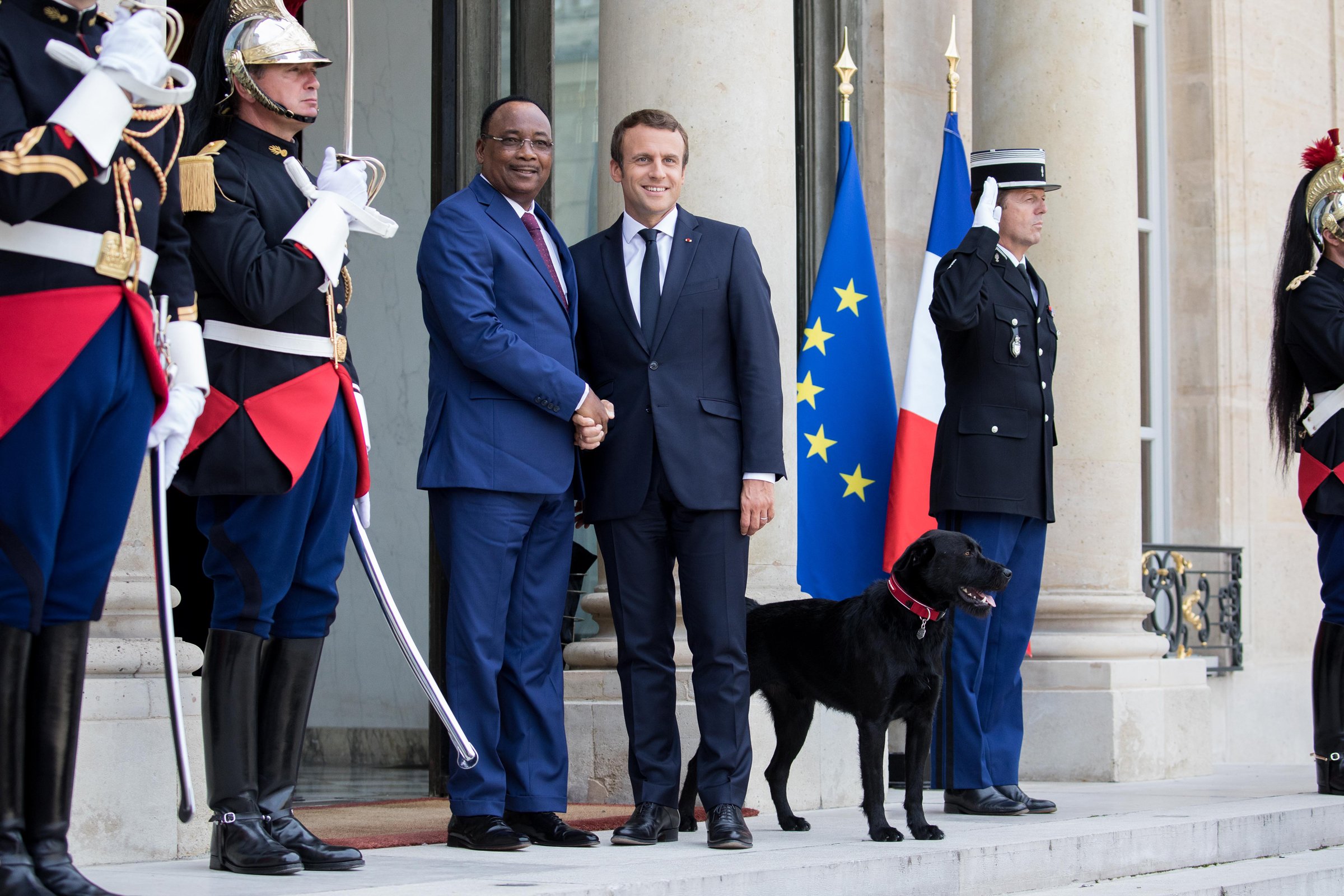 Emmanuel Macron és Nemo