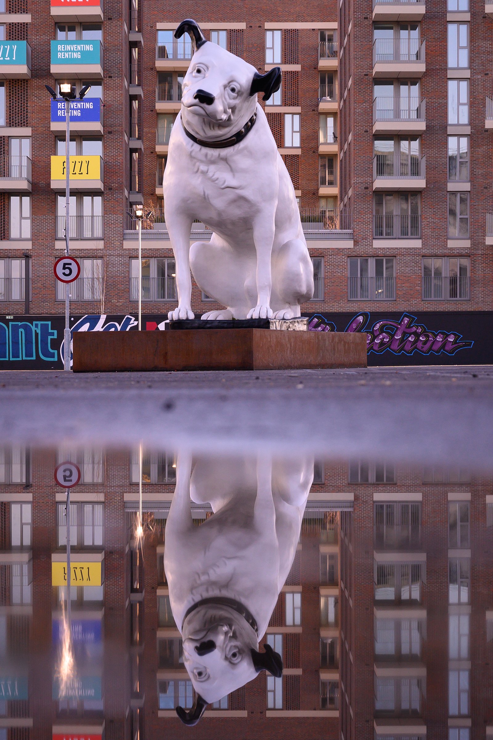 Nipper londoni szobra