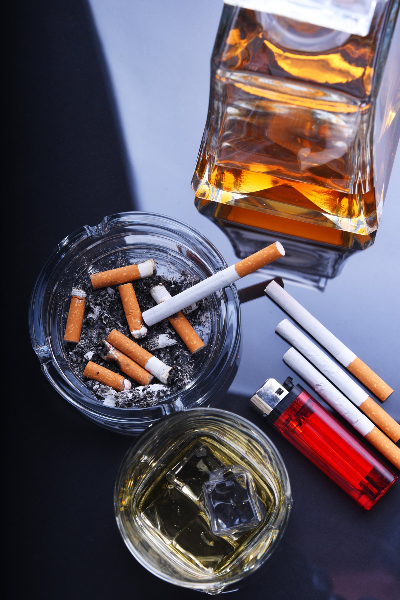 alkohol cigaretta