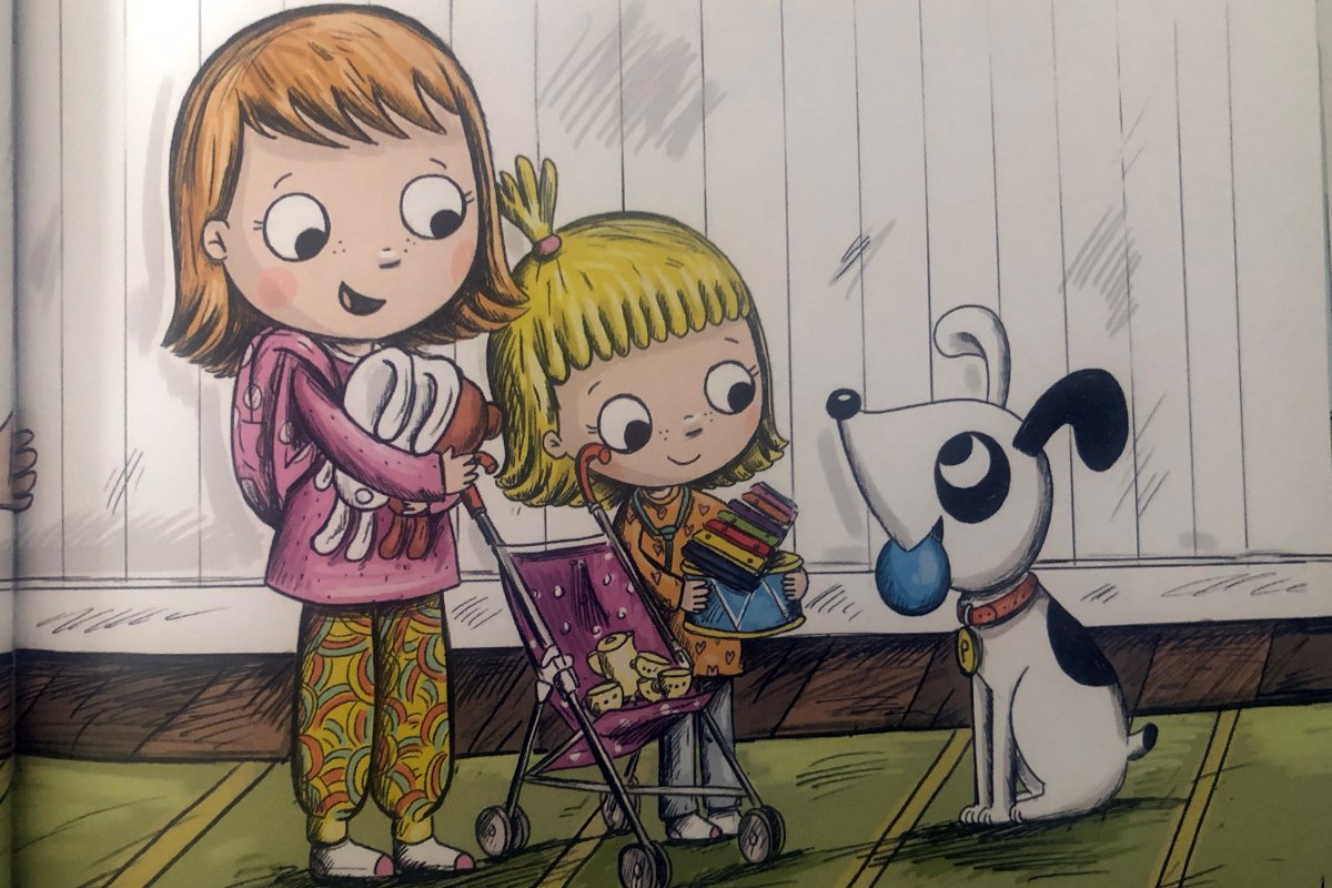 lili és pitypang autózik