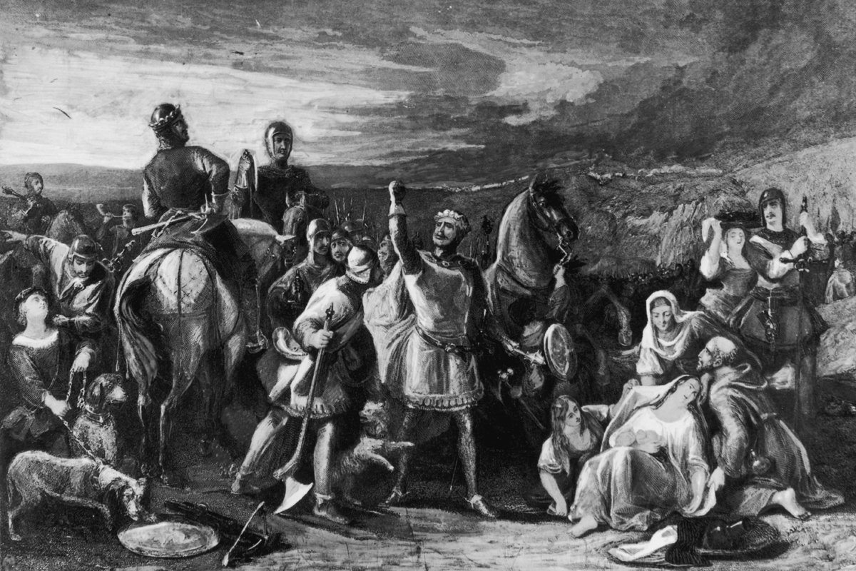 régi festmény robert the bruce