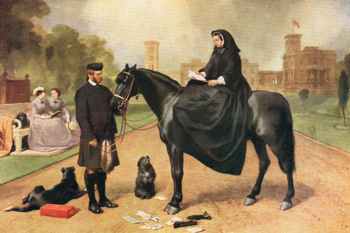 viktória királynő edwin landseer viktoriánus festmény