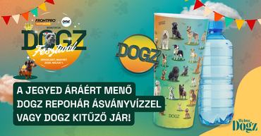 dogz fesztiválon beszerezhető repohár