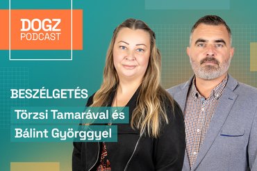 Törzsi Tamara és Bálint György a podcastban