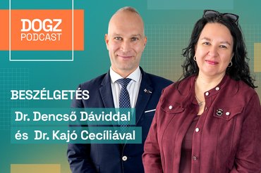 Dencső Dávid és Kajó Cecília a DOGZ podcastban