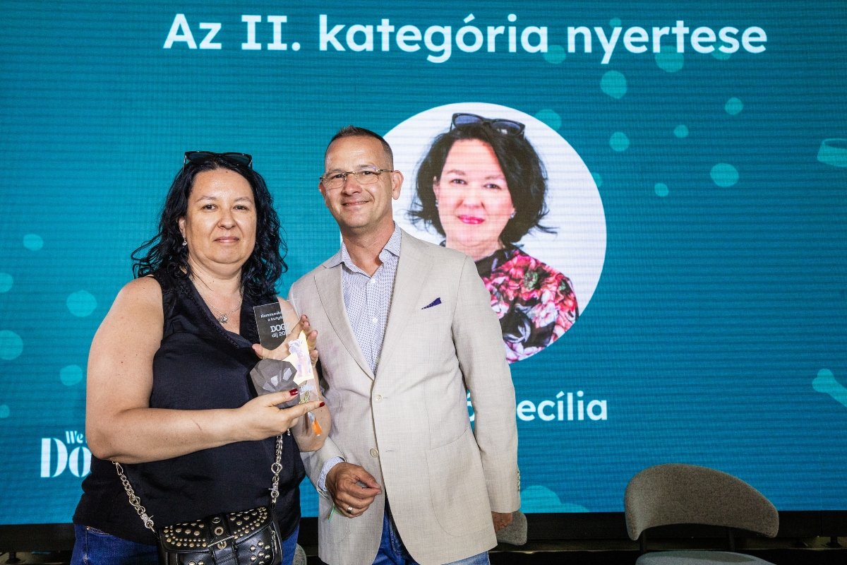 DOGZ-díjátadó, Ziegler Gábor és dr. Kajó Cecília
