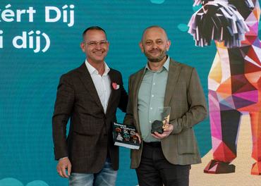 ziegler gábor és márton attila a dogz díjátadón 2026